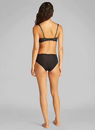 Calvin Klein Siyah Balenli Sütyen LV00QF8028 CK WOMEN
