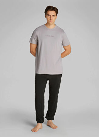 Calvin Klein Gri Erkek T-Shirt 000NM2748EOQ9