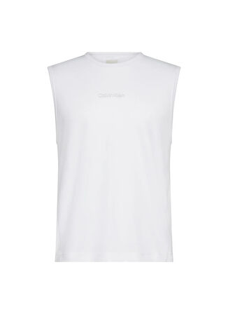 Calvin Klein LVGMS5K165100-WO - Beyaz Normal Düz Erkek Atlet