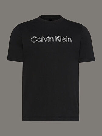 Calvin Klein Erkek Siyah Baakılı T-Shirt