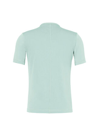 Calvin Klein LVGMS5K159PWB-WO - Su Yeşili Yuvarlak Yaka Normal Düz Erkek T-Shirt