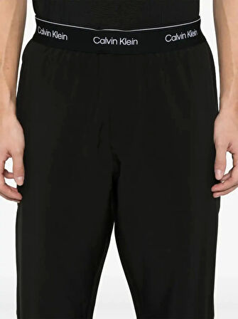 Calvin Klein Siyah Logo Bel Bantlı Eşofman Altı
