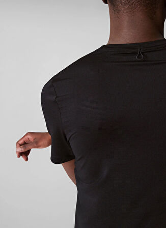 Calvin Klein Jeans Bisiklet Yaka Düz Siyah Erkek T-Shirt LVGMS5K176UB1 SS LT WT TEE