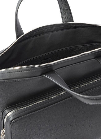 Calvin Klein Siyah Erkek Laptop Çantası MICRO PEBBLE SLIM BRIEFCASE 36