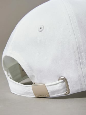 CALVIN KLEIN Erkek Marka Logolu Günlük Kullanıma Uygun Beyaz Şapka LV04D5003G YAF