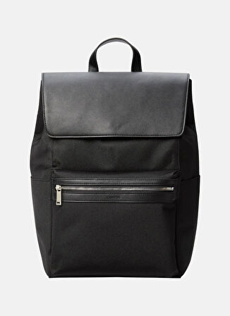 Calvin Klein Siyah Erkek Sırt Çantası CONTRAST FLAP BACKPACK