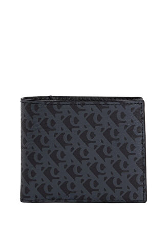 Calvin Klein Siyah Erkek Cüzdan MATTE BILLFOLD W/COIN