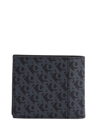 Calvin Klein Siyah Erkek Cüzdan MATTE BILLFOLD W/COIN