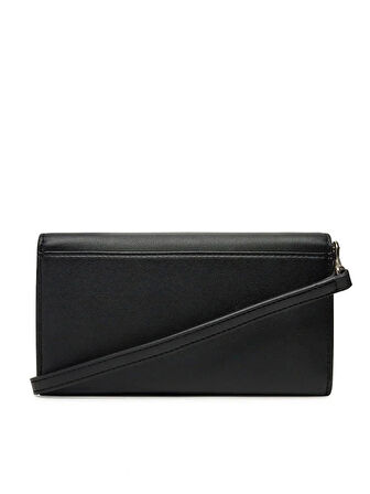Calvin Klein SCULPTED LONG FOLD STRAP Kadın Siyah Cüzdan LV04K1006G-UB1