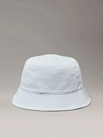 EMBRO MONOGRAM DENIM BUCKET HAT