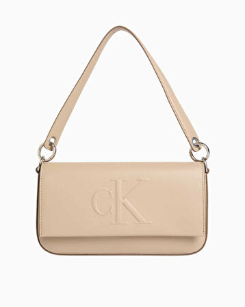 Calvin Klein Sculpted Flap Shoulder Bag Omuz Çantası