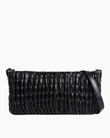 Calvin Klein Rouched Zip Top Omuz Çantası