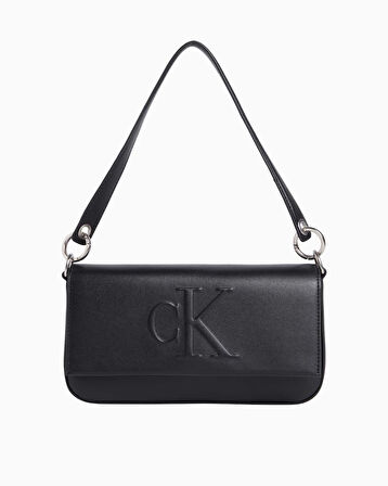Calvin Klein Sculpted Flap Shoulder Bag Omuz Çantası