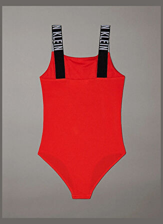 Calvin Klein Kırmızı Kız Çocuk Mayo KY0KY00098XM8