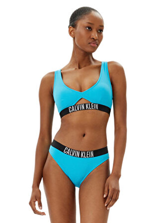 Calvin Klein Kadın Mavi Bikini Alt KW0KW02856 