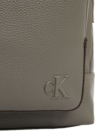 Calvin Klein Gri Erkek Sırt Çantası CKJ CARGO ROUND BP 43