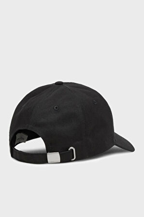 Calvin Klein Mono Logo Erkek Siyah Kot Şapka LV04G5007G-UB1