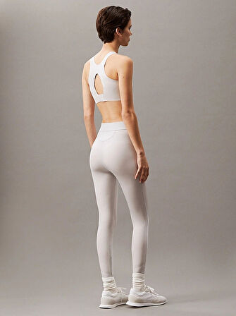 Calvin Klein WO - LEGGING Kadın Beyaz Tayt LVGWS5L616-PSU
