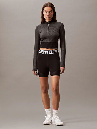Calvin Klein Kadın Siyah Bisiklet Şortu