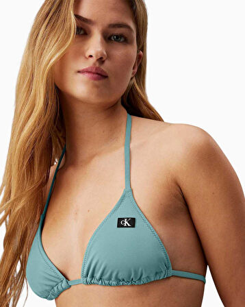 Calvin Klein Triangle Swim Tops Bikini Üstü