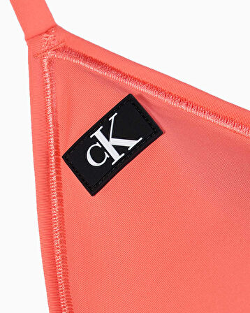 Calvin Klein Triangle Swim Tops Bikini Üstü