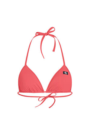Kadın Triangle Üçgen Bikini Üstü - Pembe | M
