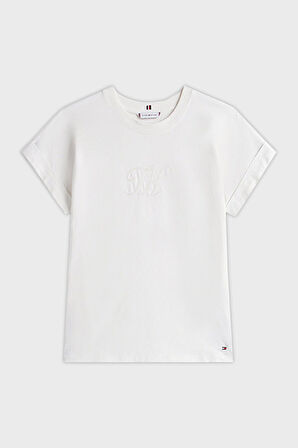 Tommy Hilfiger Kadın T Shirt WW0WW47157 YBL