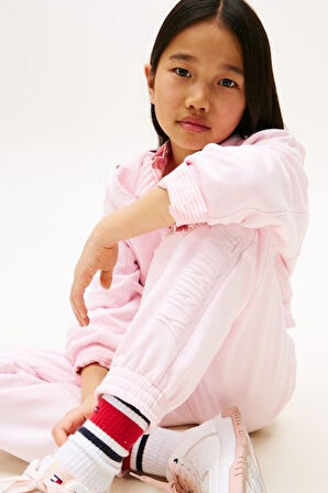 Kız Çocuk Kabartma Baskılı Eşofman Altı - Pembe | 16 Yaş