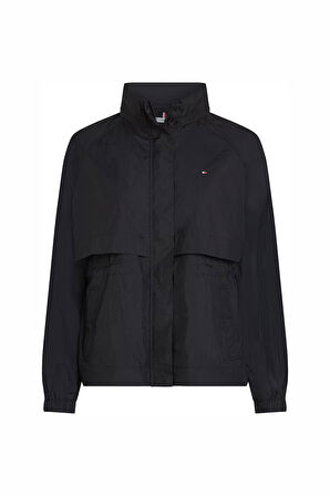 Kadın TH Ultra Hafif Paketlenebilir Yağmurluk – Siyah | XS