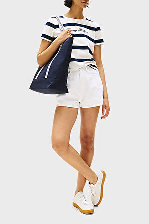 Tommy Hilfiger Bayan T Shirt WW0WW45746 0Y5
