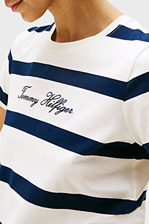 Tommy Hilfiger Bayan T Shirt WW0WW45746 0Y5