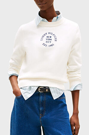 Tommy Hilfiger Kadın Kazak WW0WW46267 YA8