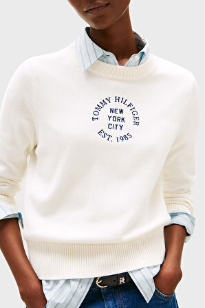 Tommy Hilfiger Kadın Kazak WW0WW46267 YA8