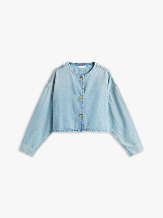 Tommy Hilfiger Lex Kısa Denim Kadın Ceket WW0WW467401A4