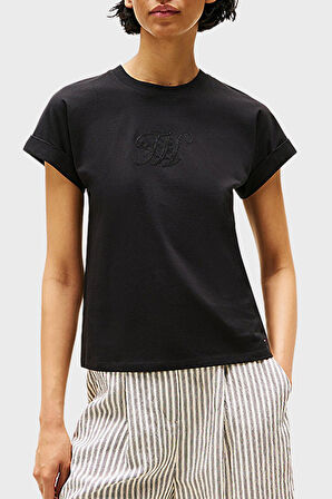 Tommy Hilfiger Bayan T Shirt WW0WW47157 BDS