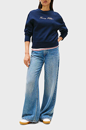 Tommy Hilfiger Kadın Sweat WW0WW47159 C1G