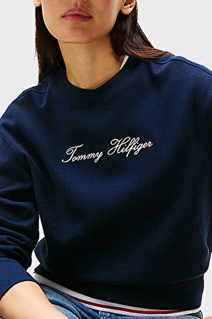 Tommy Hilfiger Kadın Sweat WW0WW47159 C1G
