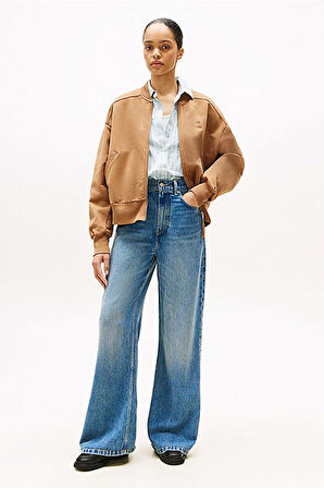 Kadın Lana Wide Leg Jean Pantolon - Mavi | 25/30