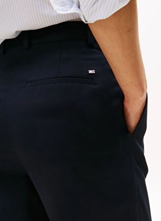 Tommy Hilfiger Yüksek Bel Straight Mavi Kadın Pantolon WW0WW46811C1G