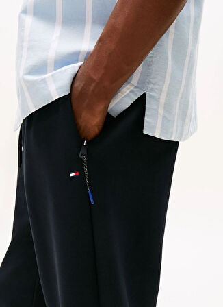 Tommy Hilfiger Normal Bel Normal Mavi Erkek Eşofman Altı MW0MW41229DW5_PERFORMANCE SWEATPANT
