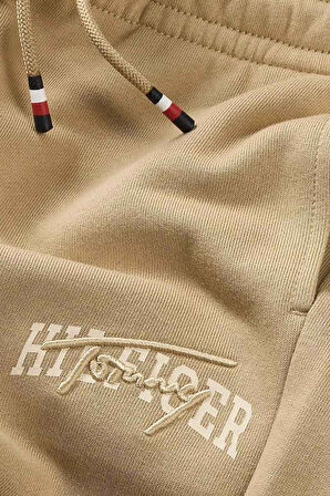 Erkek Çocuk Grafik Baskılı Jogger Eşofman Altı - Bej | 8 Yaş