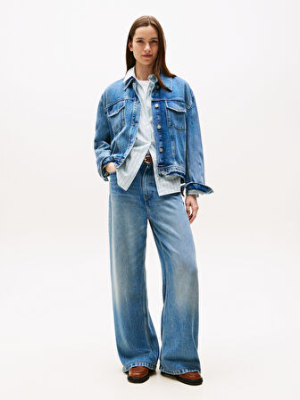 DNM LANA CASUAL JACKET Kadın Mavi Mont - WW0WW46485