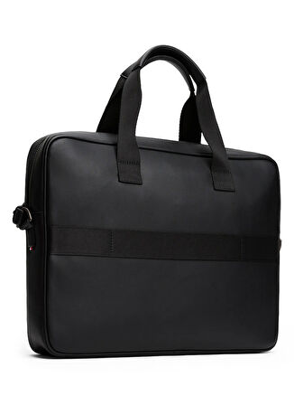 Tommy Hilfiger Siyah Erkek Laptop Çantası TH MONOGRAM COMPUTER BAG