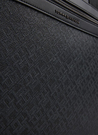 Tommy Hilfiger Siyah Erkek Laptop Çantası TH MONOGRAM COMPUTER BAG
