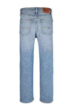 Erkek Çocuk Skater Kesim Jean Pantolon - Açık Mavi | 16 Yaş
