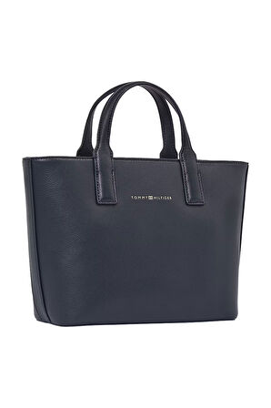 Kadın TH Logotape Mini Tote Çanta - Lacivert | undefined