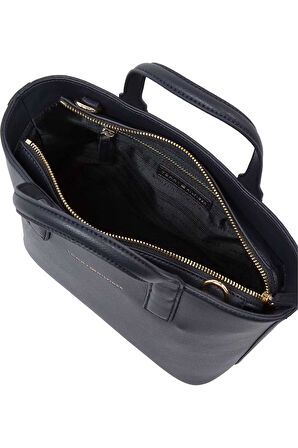 Kadın TH Logotape Mini Tote Çanta - Lacivert | undefined