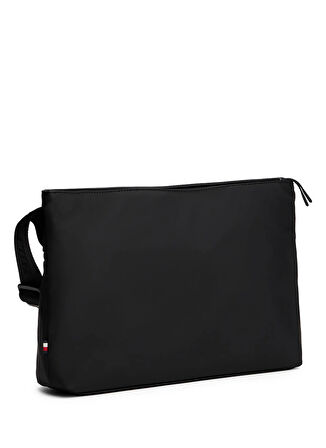 Tommy Hilfiger Siyah Erkek Laptop Çantası TH TPU MESSENGER