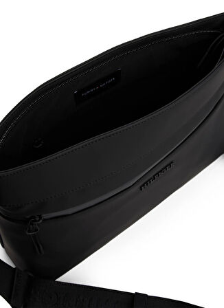 Tommy Hilfiger Siyah Erkek Laptop Çantası TH TPU MESSENGER