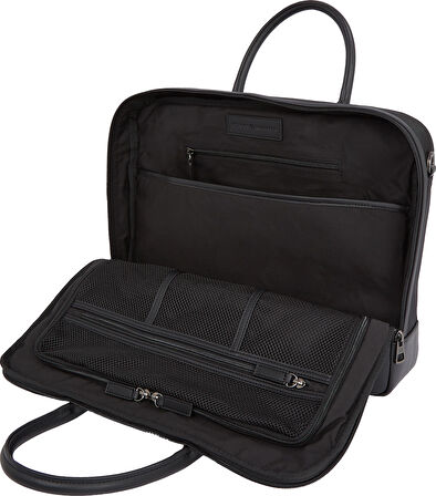 TOMMY HILFIGER Erkek Marka Logolu Modern Şık Evrak Ve Laptop Kullanımına Uygun Siyah Laptop & Evrak Çantası AM0AM13470 BDS